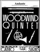 ANDANTE FROM SERENADE IN D MINOR OP 44 WOODWIND QUINTET cover